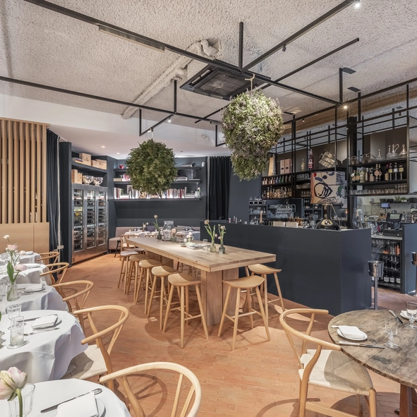 Interieur restaurant Knokke