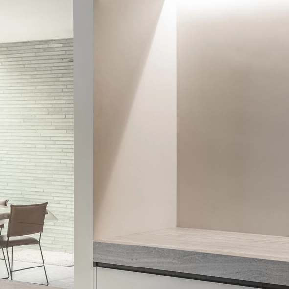 Keuken met gedetaileerde afwerking 