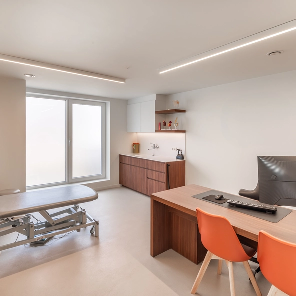 Interieur voor dokterspraktijk